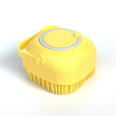 China Multi-Function Pet Viable Bath Beauty Silicone Brush To Remove Hair Floating Comb For Bath Massage for sale