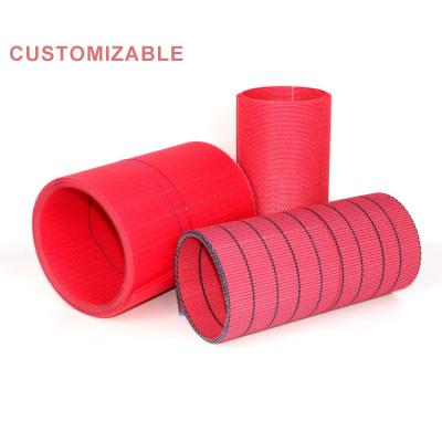 China Manufacturing Plant Conveyor belt monofilament plain woven non-woven mesh belt PET industrial wire mesh paper machine square hole polyester mesh for sale