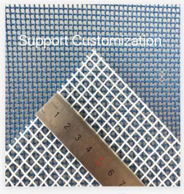 China Wear resistant Hot Sale Polyester Square Hole Mesh Belt For Paper Making Or Drying for sale