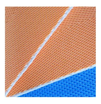 China Wear resistant Polyester Sludge Dewatering Mesh Conveyor Belt for sale