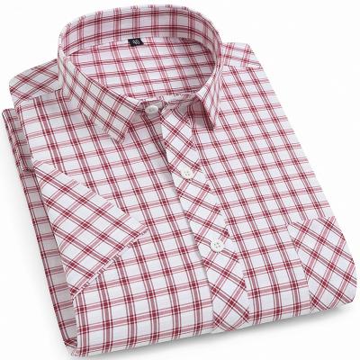 China Anti Wrinkle Release Curing Men's Short Sleeve Shirts Wrinkle Control Anti Wrinkle Half-Sleeved Floral Shirt Wholesale for sale