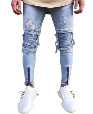 China Sustainable Technology Production High Quality Durable Using Various Tapered Mens Designer Jeans Mens Jeans for sale