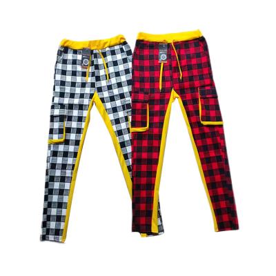 China Hot Selling Anti-Wrinkle Casual Men's Pants Mens Plaid Sweater Suits Unisex for sale