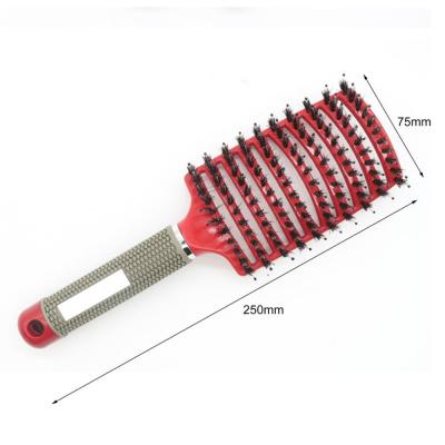 China Cushion Women Hair Scalp Massager Comb Bristle and Nylon Hair Brush Detangle Wet Curly Hair Brush for Salon Hairdressing Styling Tools New for sale