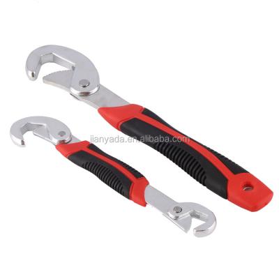 China Chrome Vanadium Steel + Wrench Set Multifunctional Universal Snap And Rubber Grip 9-32mmAdjustable Quickly For All Shapes And Sizes Repair Hardware Hand Tools for sale