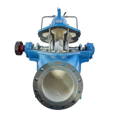 China Irrigation and Agriculture Shanglishi Plant SOM Series Single-stage End-suction 3000 m3/h Double Suction 75kw Split Case Centrifugal Pump for sale