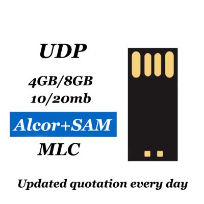 China Other UDP micro bulk chip usb2.0 MLC/TLC UDP flash memory for 8gb usb flash drive no case for sale