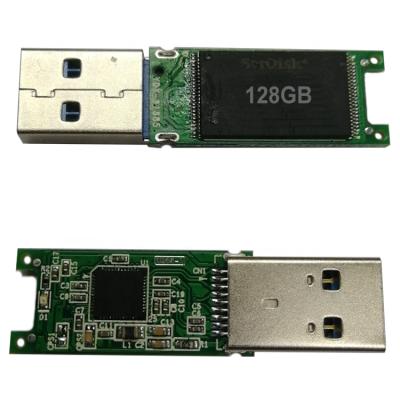 China Metal Mini USB2.0 Pen Drive Flash Disk 2GB Chip PCB With Real Capacity for sale