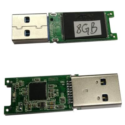 China Metal OEM Pendrive TSOP Chip 8GB USB 3.0 Flash Drive PCBA Board Without Case for sale