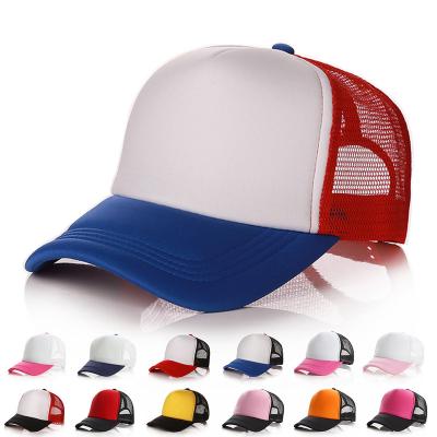 China COMMON Fashion 5 Panel Cheap Foam Front Mesh Back Rope Trucker Hat Custom Logo for sale