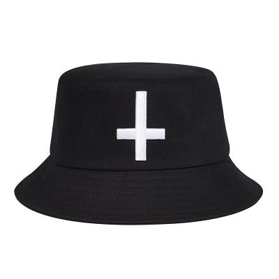 China Regular Design Your Own Embroidery Cotton Blank Fisherman Bucket Hat Custom Hat for sale