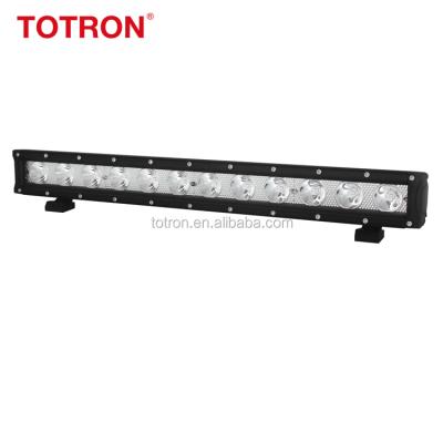 China Lased Logo Free LED Car Diecast Aluminum Housing Roof Light Single Row Led Light Bar Off Road 21 Inch 60W Led Light Bar Canton, Bumper, Bull Bar, Roof for sale