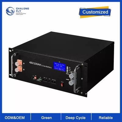 Китай Домочадец ODM OEM батареи лития Lifepo4 48V 100AH 200AH Stackable с хранения солнечной энергии дома силы сеточной батареи продается