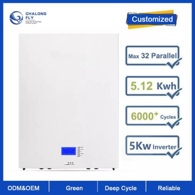 China Sistema de reserva del almacenamiento de la energía solar del hogar del ODM del OEM de la batería del fosfato del hierro del litio de la batería de litio LiFePo4 48V 100AH 200AH en venta