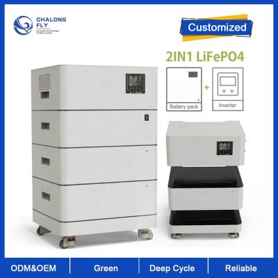 中国 1つのプラグ アンド プレイ棚のエネルギー蓄積の容器OEM ODM 10KW 15KW 20KW 48V LiFePO4電池のLiFePo4リチウム電池すべて 販売のため