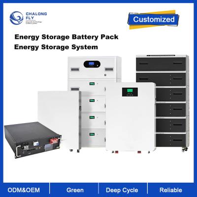 中国 太陽系LiFePO4のエネルギー蓄積電池のためののためのOEM ODM LiFePO4のリチウム電池48V 100AH 200AHの深い周期 販売のため