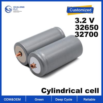 China OEM ODM Batería de litio LiFePO4 Célula cilíndrica 3.2v 6000mah 32700 32650 Células de batería Un38.3 paquetes de baterías de litio en venta