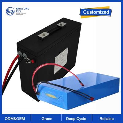 China LiFePO4 Lithiumbatterij 60V 72V Lithium Iron EV-batterijpakket OEM ODM Lithiumbatterijpakketten voor motorfiets / rolstoel Te koop