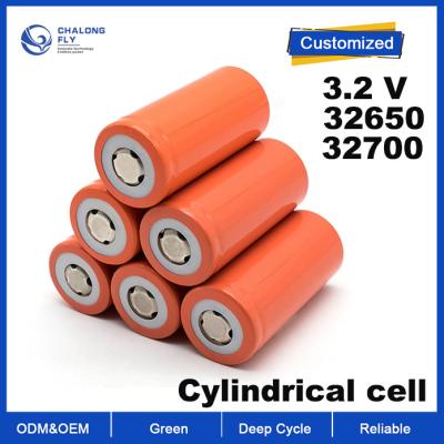 China OEM ODM LiFePO4 lithiumbatterij 3.2V 3.7V 6000mah Cylindrische cel 32700 32650 Batterijcellen lithiumbatterijpakket Te koop