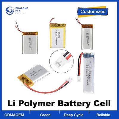 China OEM ODM LiFePO4 3.7v Oplaadbare 150mah 350mah 750mah 1000mah 1200mah 2000mah Li-ion lithiumbatterijen Te koop