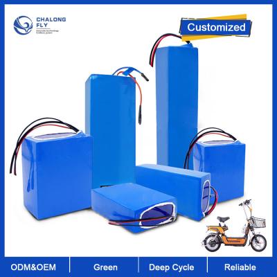 Cina LiFePO4 Batteria al litio 36V 48V 60V 72V OEM ODM Bicicletta elettrica 30AH 60AH 120AH Batteria ricaricabile agli ioni di litio in vendita