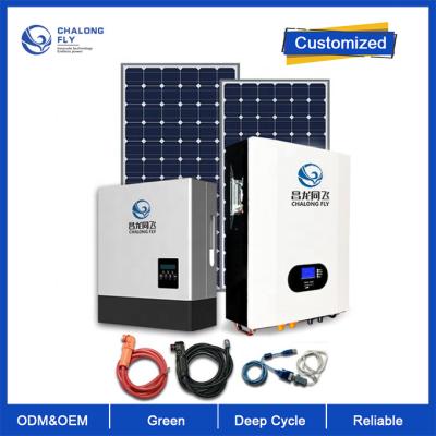 China OEM ODM Heim Solarenergiesystem Strom Wand Lifepo4 Lithiumbatterie 5Kw 7Kw 10Kw 20kw Lithiumbatteriepacks zu verkaufen