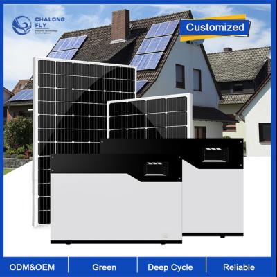 China OEM ODM Batería de litio LiFePO4 Home Powerwall Batería de iones de litio Lifepo4 48V 100Ah 200Ah 10Kw paquetes de baterías de litio en venta