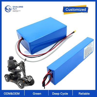 Cina LiFePO4 batteria al litio 36V 48V 60V 72V OEM ODM 12AH 24AH 30AH 40AH 50AH batterie al litio pacchetti per E-bike / sedia a rotelle in vendita