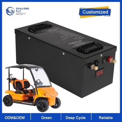 China La batería de litio LiFePo4 modificó el litio recargable Ion Battery de la batería para requisitos particulares 80AH 160AH 300AH 400AH EV del carro de golf de 60V 72V en venta