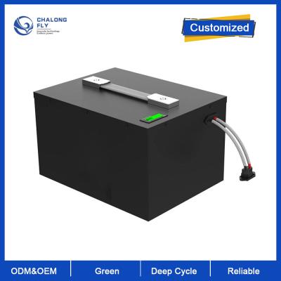 China LiFePO4 Lithiumbatterie OEM ODM Lithium-Ionen-Batterie-Pack Elektrischer Gabelstapler 48V 60V 72V Elektro-Dreifahrrad zu verkaufen