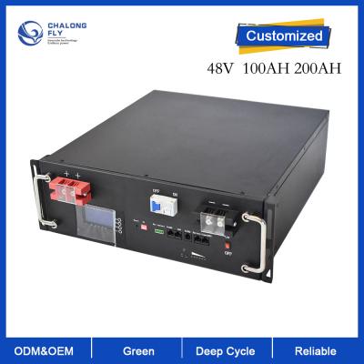 Китай OEM ODM LiFePO4 Литийная батарея 48V 51.2V 100Ah 150Ah 200Ah продается