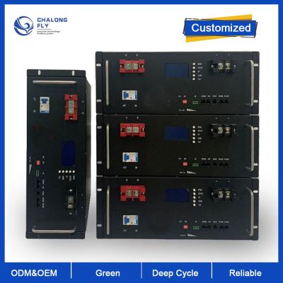 China LiFePO4 Lithiumbatterij 48V 100AH 200AH Energieopslag Energie Zonne-systeem Li-ionbatterij Te koop