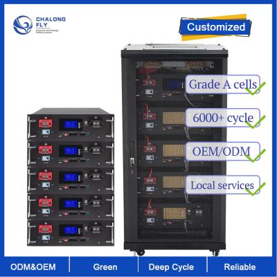 Chine Batterie au lithium d'ODM LiFePO4 d'OEM 10kwh 15kwh 20kwh 30KWH 48v 50ah 100ah 200ah pour le stockage de l'énergie à la maison à vendre