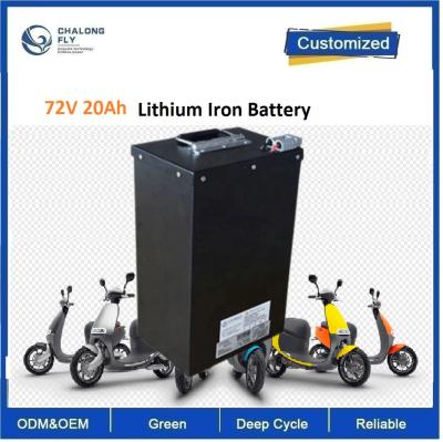 China CLF OEM NCM Lithiumbatteriezelle Wiederaufladbar 72 V 20Ah Lifetimepo4 Lithiumbatterie Elektromotorradbatterie zu verkaufen