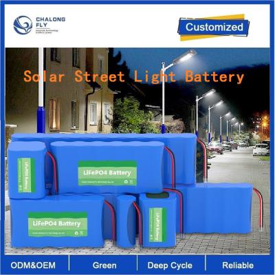 China CLF OEM 26650 batería de litio 3.2/6.4/12.8V 40Ah 60Ah batería de lámpara solar de la calle de litio fosfato de hierro LiFePO4 batería en venta