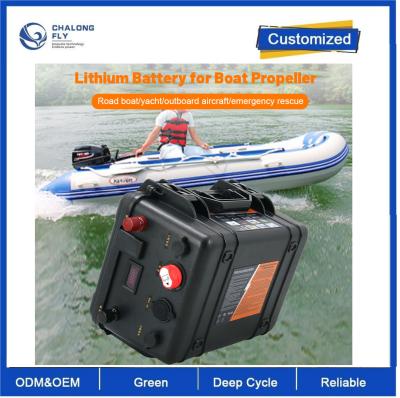 China CLF 12V 100AH Lithium Battery OEM ODM Electric Motor Assault Boat Kayak 24 Volt 200 Amp Marine Thruster Battery for sale