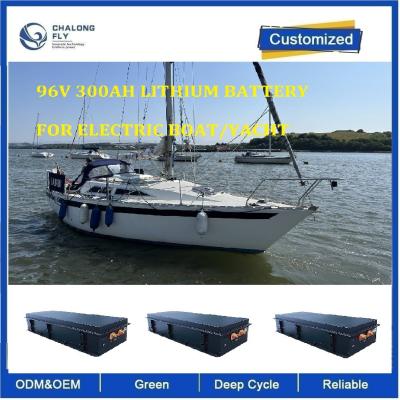 China CLF OEM ODM Elektroboot Marine EV Batteriepaket 96v 144V 300ah Lifepo4 Batterie für Elektroboot/Yacht zu verkaufen