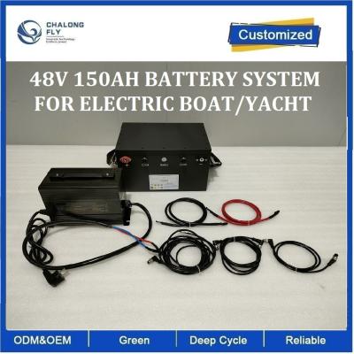 China CLF OEM ODM barco eléctrico EV marino Batería 48V 50ah Lifepo4 Batería para barco eléctrico / yate en venta