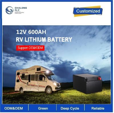 China CLF 12V 600Ah Lithium Eisen Phosphat wiederaufladbar LiFePO4 Batterie 100Ah 200Ah 300Ah 12V 24V für Wohnmobil Camper Boot zu verkaufen