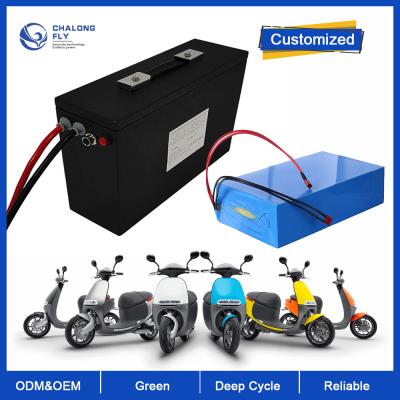 China Batería de litio LiFePO4 OEM ODM 36V 48V 60V 25AH Batería de iones de litio 60AH 100AH 120AH Para silla de ruedas / motocicleta / bicicleta eléctrica en venta