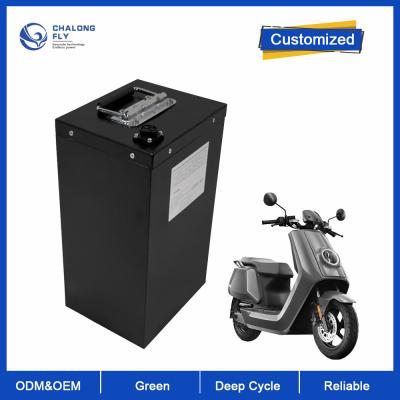 China Batería de litio LiFePO4 personalizada 60V 72V Li-Ion Batería de motocicleta eléctrica 300AH 500AH E-Bike / silla de ruedas en venta