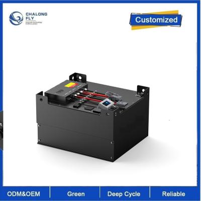 Cina CLF Customized Smart Bluetooth App di grado A lifepo4 BMS batteria elettrica 48v 80ah batteria per carrelli elevatori 51.2v 500Ah in vendita