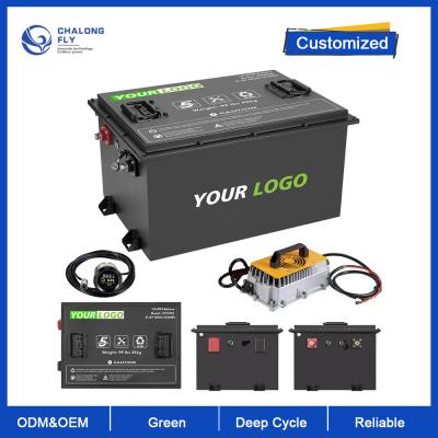 China OEM ODM LiFePO4 Lithium Battery Pack Carrinho de golfe personalizado Bateria de íons de lítio 48V à venda