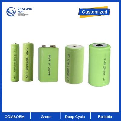 중국 7.2V 800mAh Ni-MH AAA CLF용 니켈 금속 하이드 배터리 AA 2000mAh 재충전 가능한 서브 C D 판매용