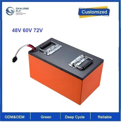 China CLF OEM ODM Lifepo4 Lithium Battery Pack 48V 60V 72V 52Ah 100Ah 150Ah for Electric Motorcycle Scooter Tricycles Rickshaw Sightseeing Bus en venta