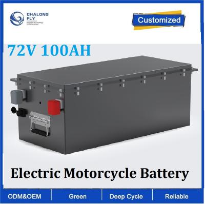 China CLF OEM LiFePO4 Electric Motorcycle Lithium Battery Pack 72V 100ah Fast Charge High Discharge Current à venda