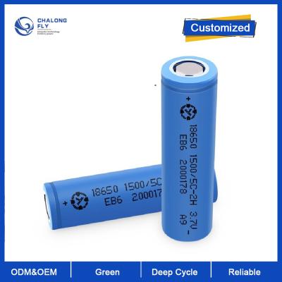 중국 자유로운 딥 사이클 18650 1500mAh 3.7V 재충전이 가능한 lifepo4 베터리 셀 오염 판매용