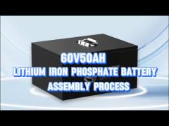 The assembly process of lithium battery pack