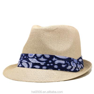 China 2020 Character Sun Beach Style British Paper Cool Morocco Straw Hat Made In Panama for sale