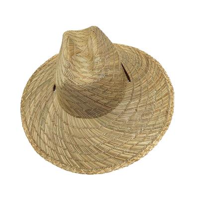 China Wholesale High Quality Wide Brim Sun Straw Hat Farmers Custom Made Wide Brim Logo Patch Sombrero Straw Farmer Hat for sale